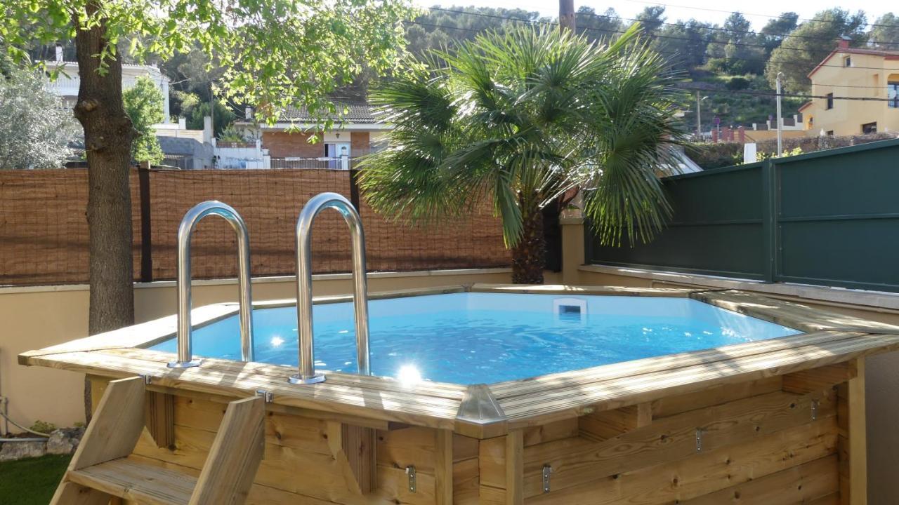 Raco Del Garraf Ca La Matilde House Bbq And Pool Olivella Exterior foto