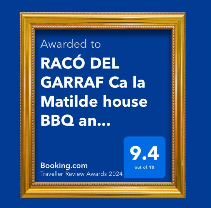 Raco Del Garraf Ca La Matilde House Bbq And Pool Olivella Exterior foto